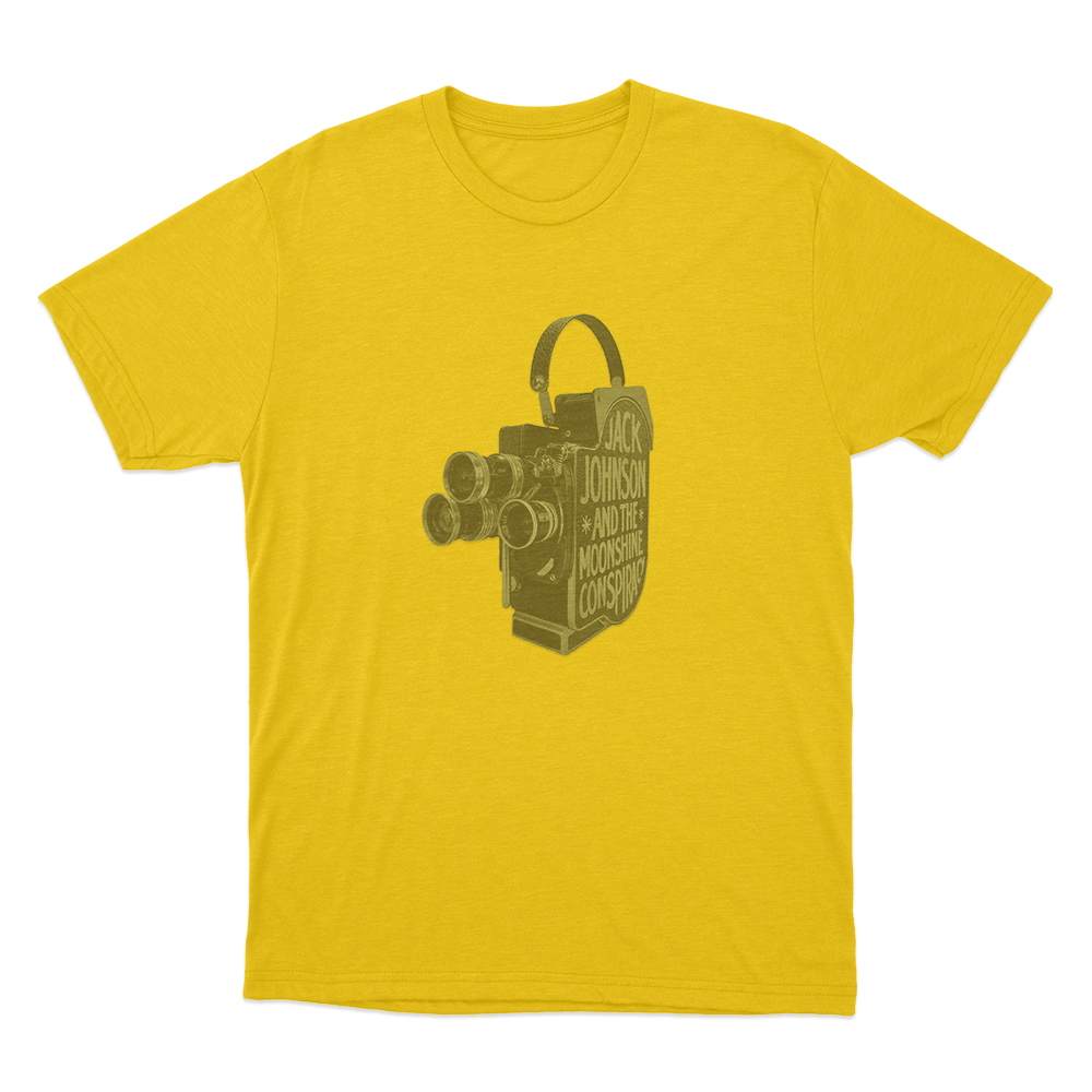 Bolex Camera Unisex T Shirt Yellow Bolex Camera Unisex T Shirt Yellow