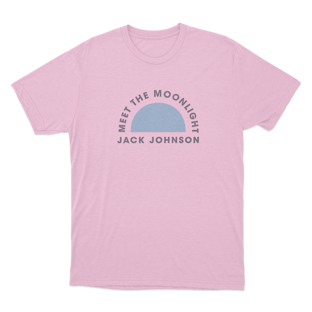 Meet the Moonlight Unisex T Shirt Pink Meet the Moonlight Unisex T Shirt Pink