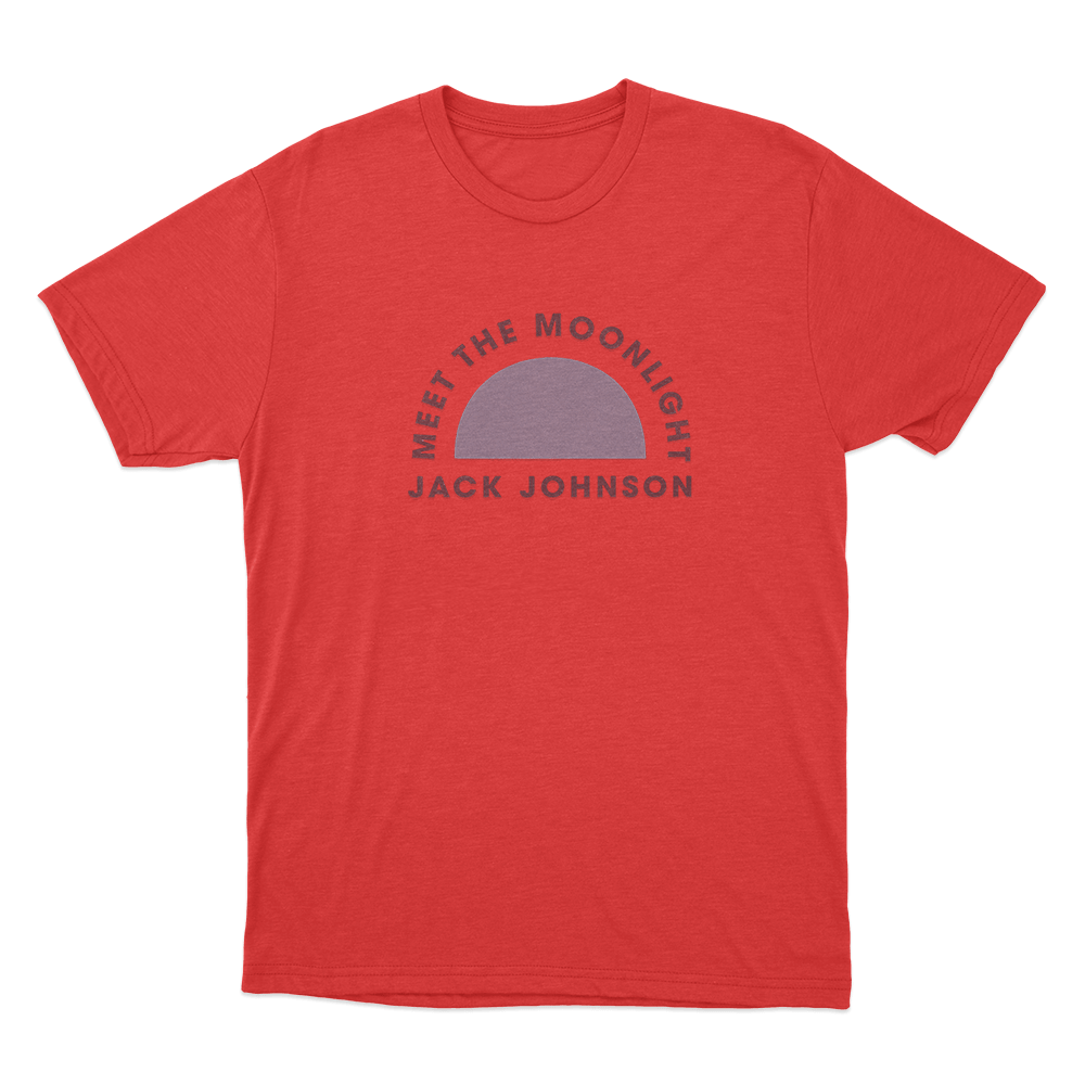 Meet the Moonlight Unisex T Shirt Red Meet the Moonlight Unisex T Shirt Red